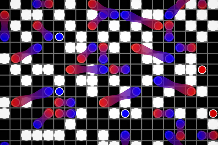 Visualization of fermion atom pairing